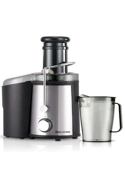 Muller Koch Stainless Steel Electric Juice Extractor 1000W, 2L Capacity, Safety Lock, 2 Speed Control, MK-6015