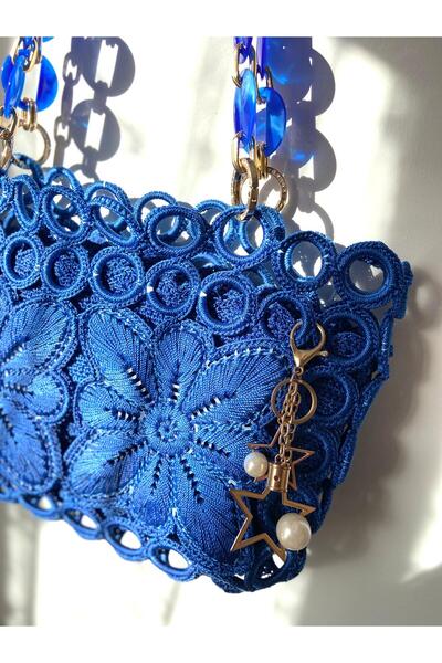 örgücü teyze Ocean Breeze Shoulder Bag