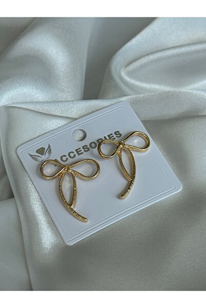 Luz De Viento İnce Fiyonk Sallantılı Kadın Küpe