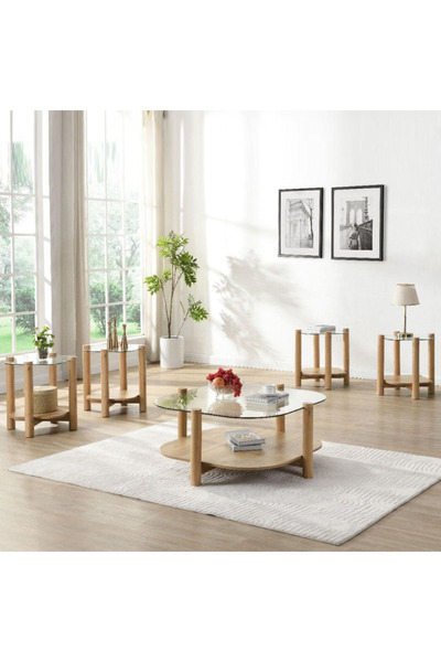 Tasamem Dafia 5-piece tea table set