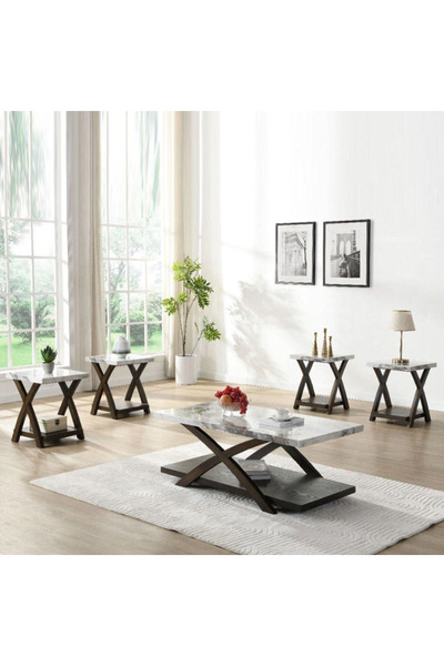 Tasamem Dafia 5-piece tea table set