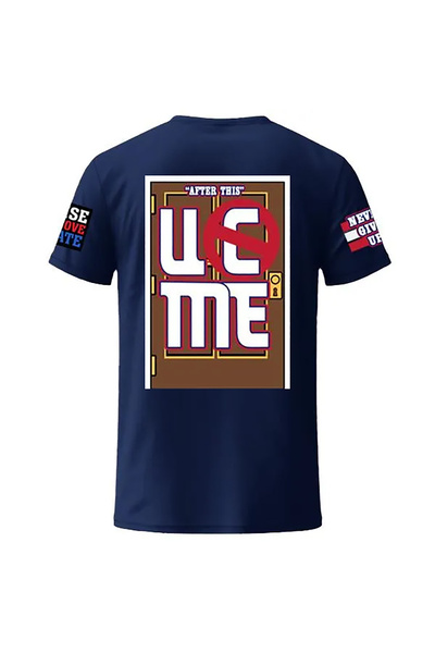 l'eivor John Cena Uc Me Never Give up Printed Cotton T-Shirt