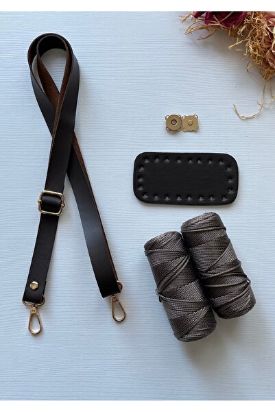 zg hobi aksesuar Knitting Bag Kit - Phone Bag Making Set