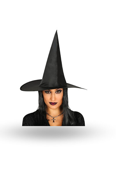 ForWhat Set de pălărie cu perucă neagră pentru birou, acasă, birou, costum de...