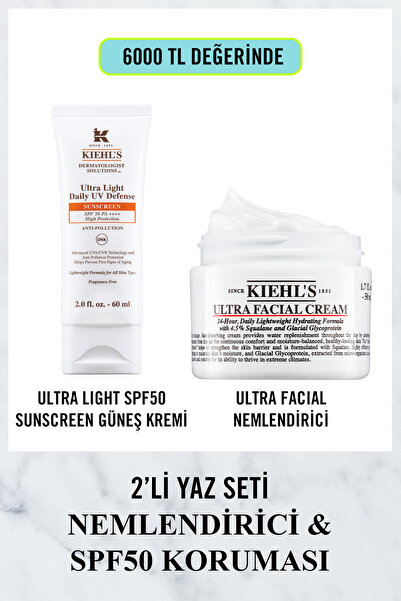 Kiehl's Tüm Ciltlerde 24 Saat Nemlendirme Etkili Ultra Light Günlük Uv Koruyu...
