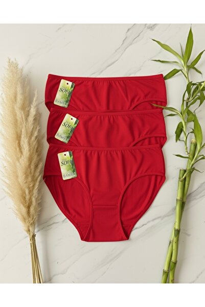 NEYL BAMBU KUMAŞ KADIN KİLOT BAMBU SİLİP 3’LÜ SET