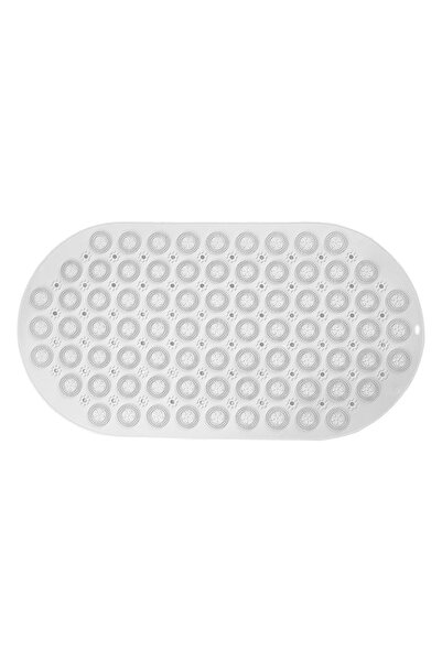 MAİN SHOP 2 Pieces Non-Slip Shower Cabin Bath and Shower Mat with Massage Suction Cups 37 X 69 cm M-142