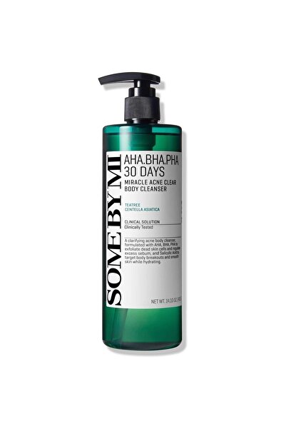 SOME BY ME منظف الجسم الكوري Aha Bha Pha 30 Days Miracle Acne Clear Body Clea...