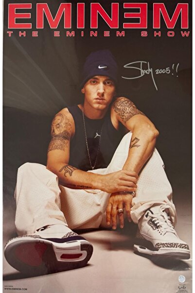 512 STORE Eminem Müzik Retro Duvar Dekor Afiş Çerçevesiz Poster