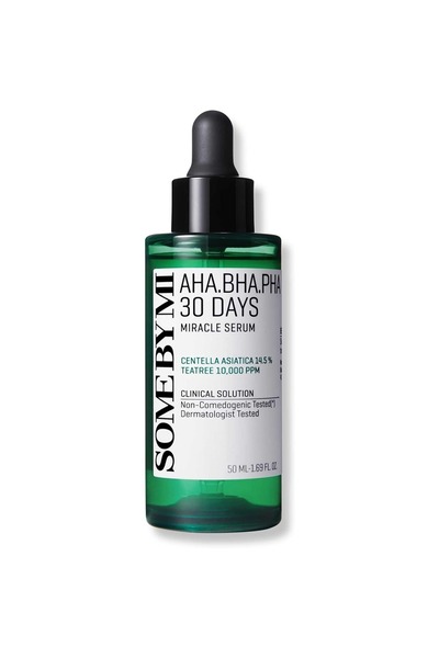 SOME BY ME سيروم الوجه الكوري Aha Bha Pha 30 Days Miracle - ماء أوراق الشجر للبشرة الحساسة - 50 مل