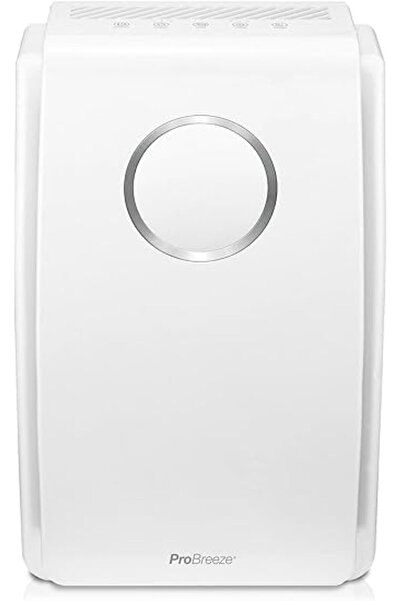 Generic جهاز تنقية الهواء برو بريز المنزلي 5 في 1 مع فلتر HEPA حقيقي، وكربون نشط، ومولد أيونات سالبة