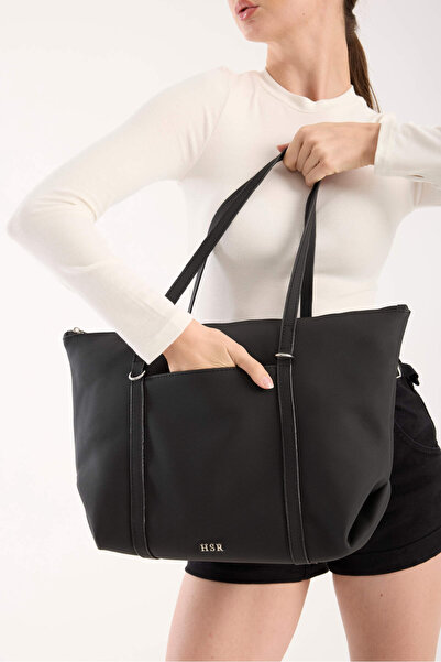 HSR Women's Large Size Laptop Size Waterproof School Size Shoulder Bag Daily Use