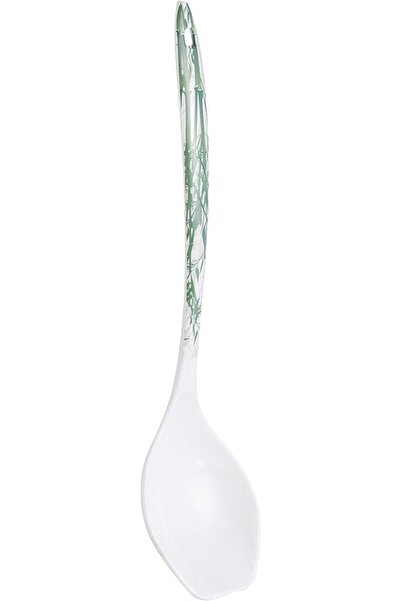 Generic Royalford Melamine Ware Serving Spoon Stirring, Mixing & Serving Spoon with Grip Handle Broad Deep B