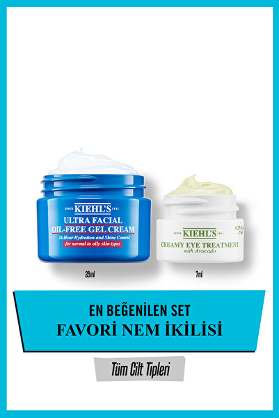 Kiehl's Yağlı ve Normal Ciltler İçin Parlamayı Azaltıcı ve Göz Çevrenine Yoğu...
