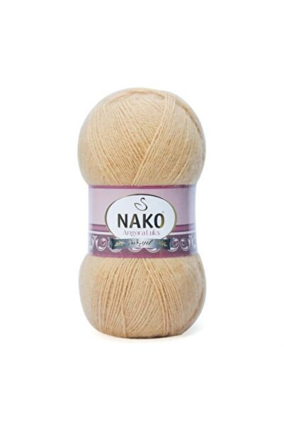 NAKO 5 Κομμάτια Angora Πολυτελές Πλεκτό Κλωστό Χειροποίητο 6944 Καραμέλα