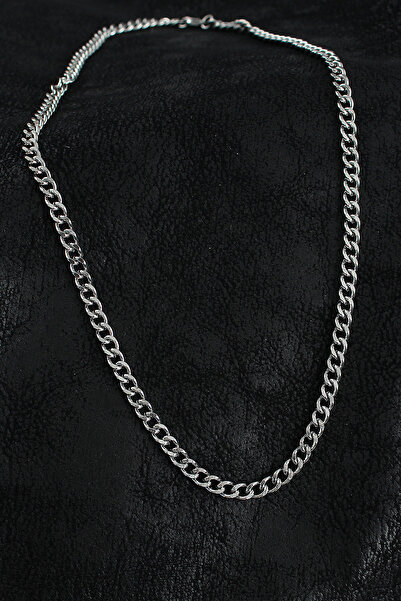 Lisinya سلسلة كلاسيكية من الفولاذ 316L موديل فضي اللون للرجال - TYGOO