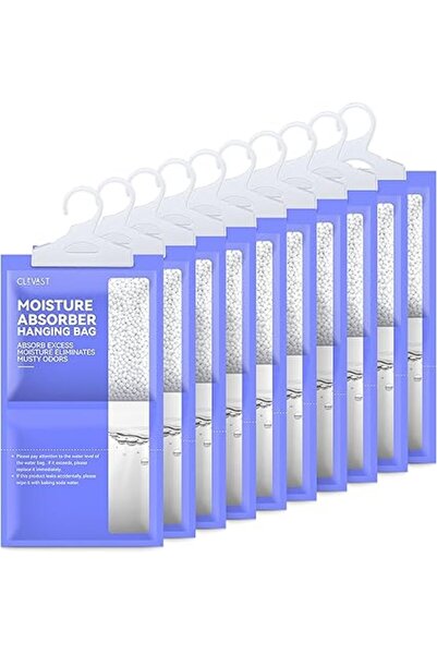 Generic CLEVAST Moisture Absorbers Packets (230g/pack) - 10 Pack, Dehumidifie...