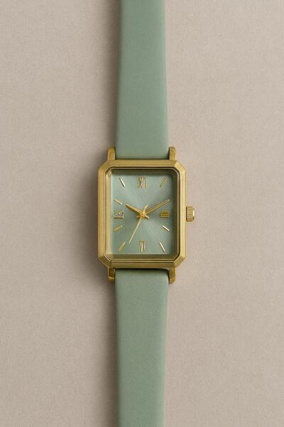 PW POLO WHITE Deri Kordon Kadın Kol Saati