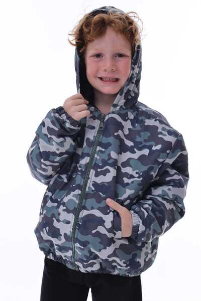 RONYPONY ERKEK Çocuk Su Ve Rüzgar Geçirmez Yağmurluk-Rüzgarlık