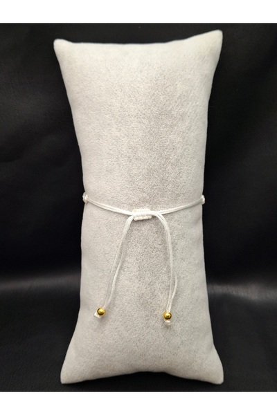 Han Ticarethane Fatma Ana Eli Model Natural Stone Macrame Bracelet