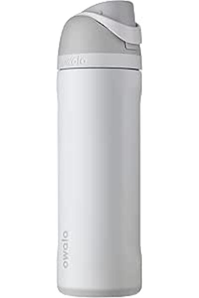 Generic Owala FreeSip Insulated Stainless Steel Water Bottle with Straw for Sports and Travel, BPA-Free, 24-