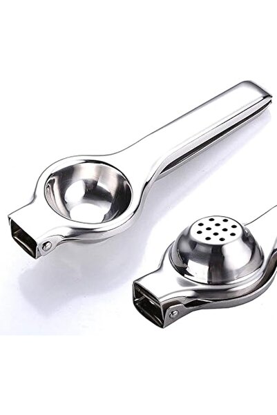 Generic ECVV Lemon Squeezer, Stainless Steel lemon Squeezer Hand Manual with Squeezer Bowl and Food Grade Si