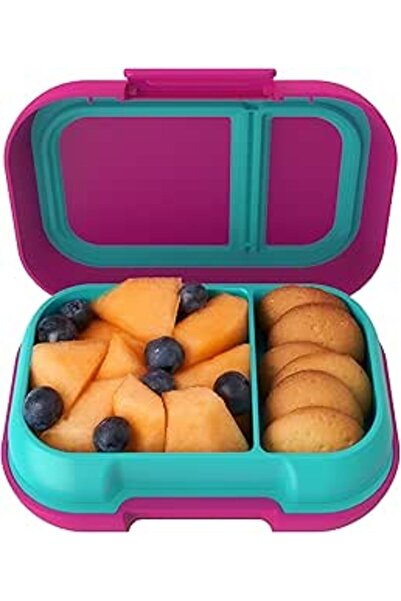 Generic Bentgo Kids Snack - 2 Compartment Leak-Proof Bento-Style Food Storage for Snacks and Small Meals, Ea