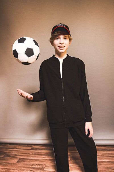 DeFacto Boy's College Collar Zippered Bomber Jacket G1821A825Au