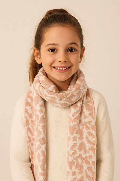 Sebir Moda imprimeu leopard eșarfe pentru copii (5-10 ani, 30x140cm)