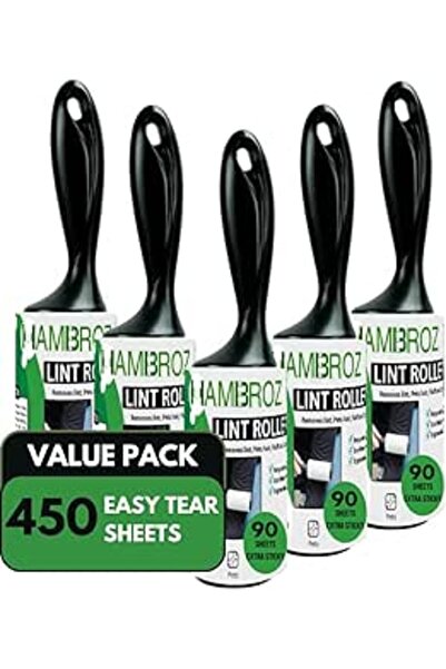 Generic مجموعة هامبروز لإزالة الوبر، عبوة اقتصادية من 5 قطع، فرشاة إزالة الوب...