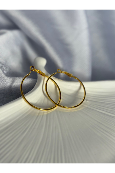 lesuvera الذهب هوب القرط الجميلة