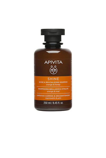 Apivita Glanz- Und Vitalitätsshampoo Mit Honig Und Orange Für Alle Haartypen ...