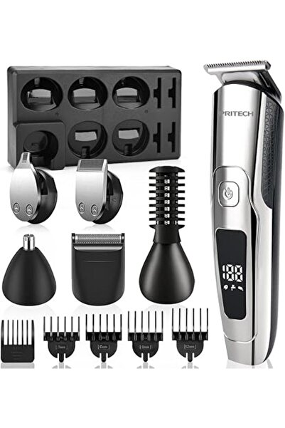 Generic Beard Trimmer for Men Electric Hair Clipper Cordless Mens Grooming 6 in 1 Kit, Hair Trimmer & Mustac