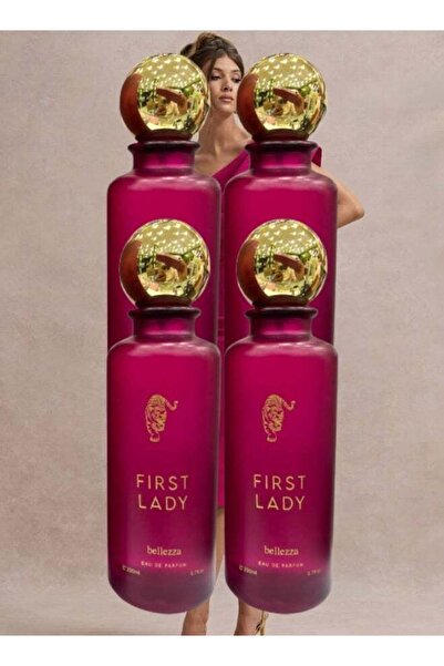 BELLEZA مجموعة عطور - 4 قطع فيرست ليدي 200 مل