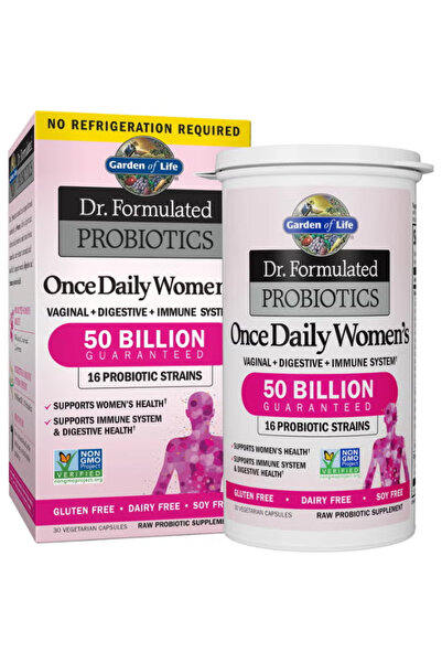 GARDEN OF LIFE Probiotics Once Daily Women'S 30 Vegetarian Capsules
