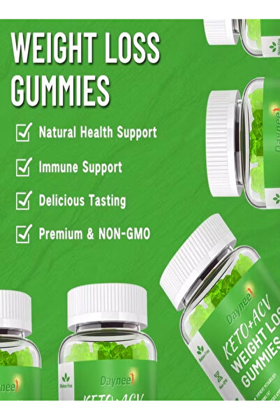 Daynee Keto+acv Gummies Sugar Free Good For Burning Fat Improving Metabolism