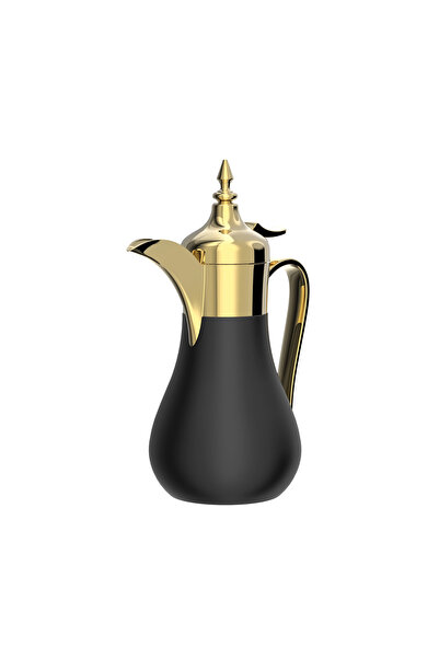 SQUALO Gold + Black Stainless Steel Coffee Pot - 0.7L