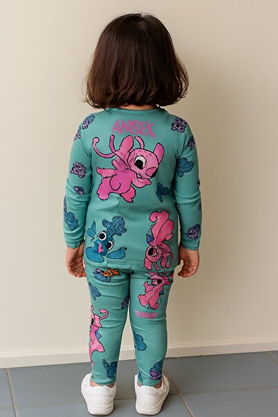 Yalçınoğlu Kids Σετ πιτζάμες για κορίτσια I Μακρυμάνικα άνετα ρούχα για το σπίτι I Βαμβακερό - Μαλακό σετ για κορίτσια