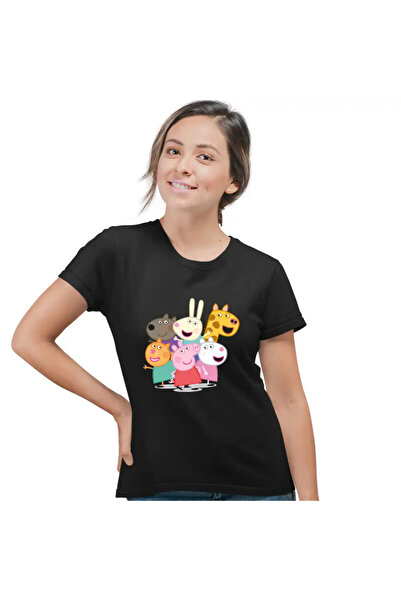 OEM Γυναικείο T-Shirt Peppa Pig Friends