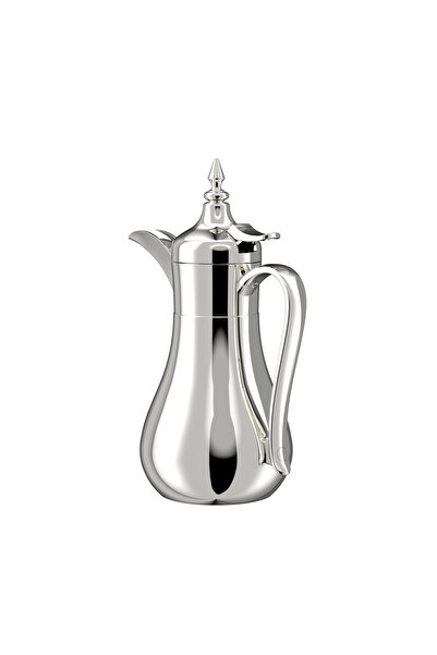 SQUALO Silver Steel Coffee Pot - 0.7L