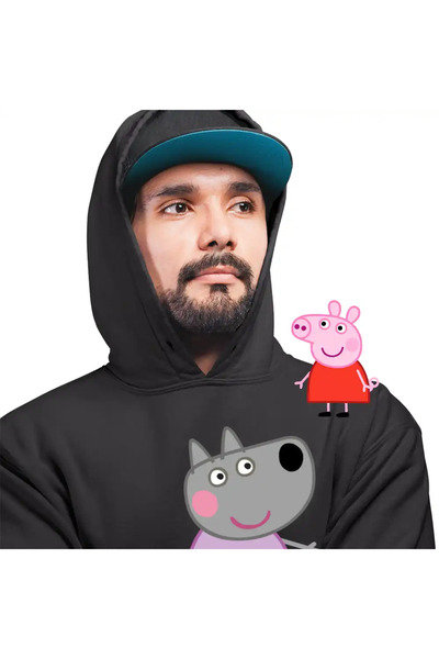 OEM Peppa Pig Wendy the Wolf Men's Hoodie