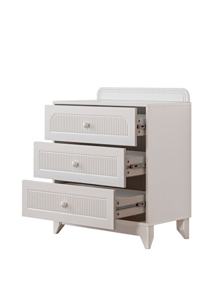 miracool Mira Beyaz Montessori Bebek ve Çocuk Odası/Yatak ve 7Parça Uyku Seti Dahil/Ücretsiz Kurulum