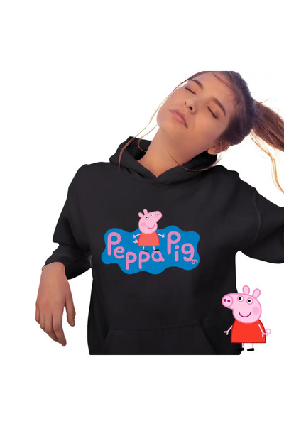 OEM Women's Hoodie Cartoon Peppa Pig