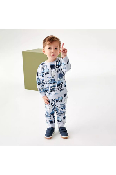 Kidohug Boys' cotton set, comfortable tracksuit, 1-4 years