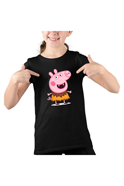 OEM Tricou Copii Fete Peppa Pig Vampir