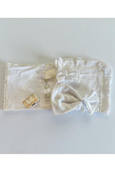 Botez Muslin 7-piece set - white