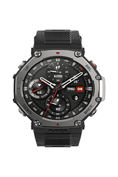 THN MOBILE Amazfit T-Rex 3 Rock Smart Watch Flexible Nano Shatterproof Screen Protector (2 Pcs)