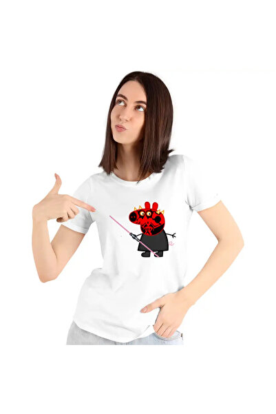 OEM Tricou Femei Peppa Star Wars Darth Maul