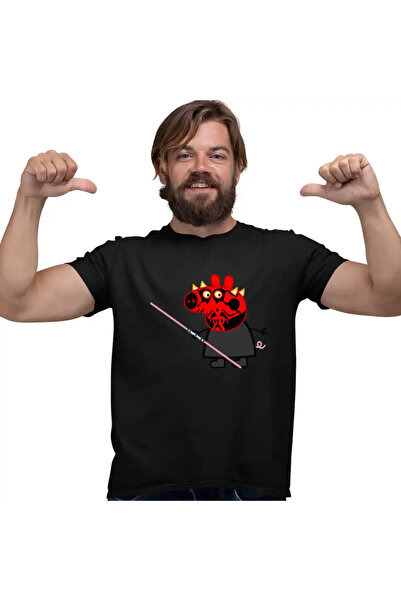OEM Tricou Barbati Peppa Star Wars Darth Maul