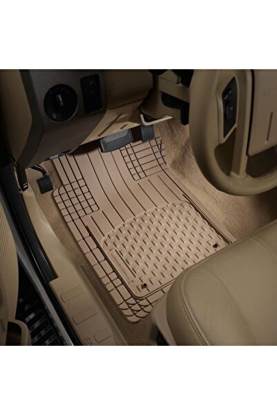 ACE WeatherTech Universal Car Mats (Pack of 4, Tan)